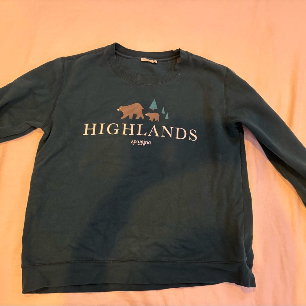 Spartina 449 Highlands Pullover Navy